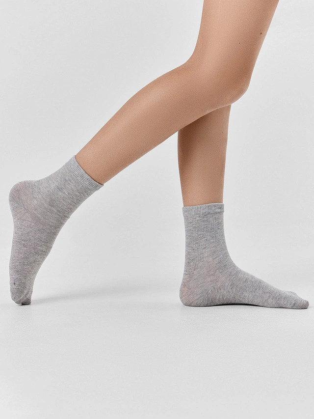 Однотонные детские носки