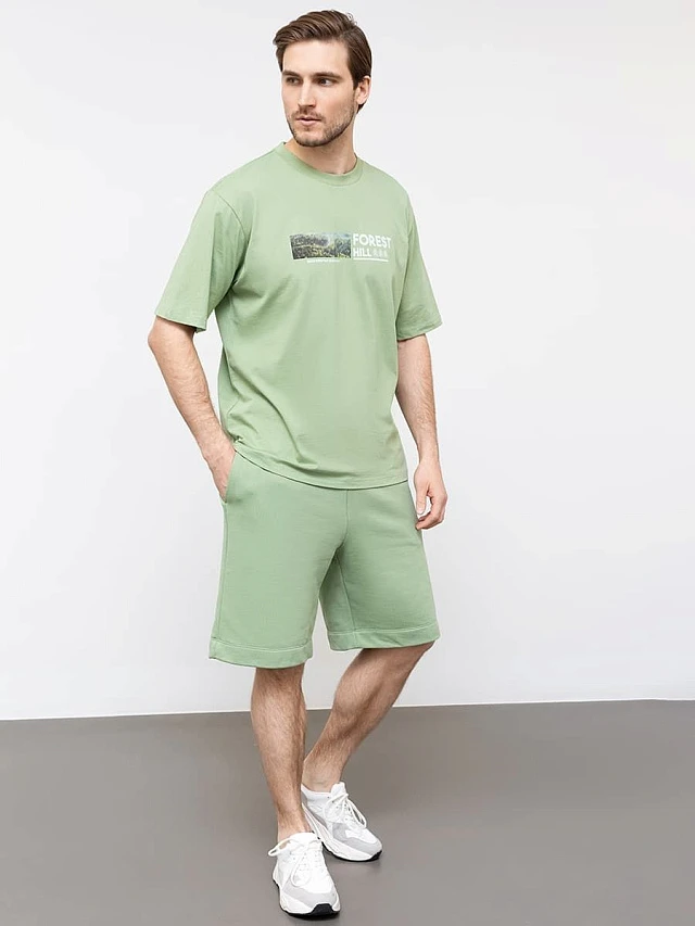 

Шорты мужские, Зелёный, 22/2514Ц-7(3)