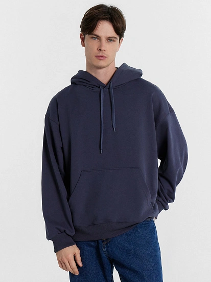картинка Худи мужское синее  от магазина мужской одежды Mark Formelle