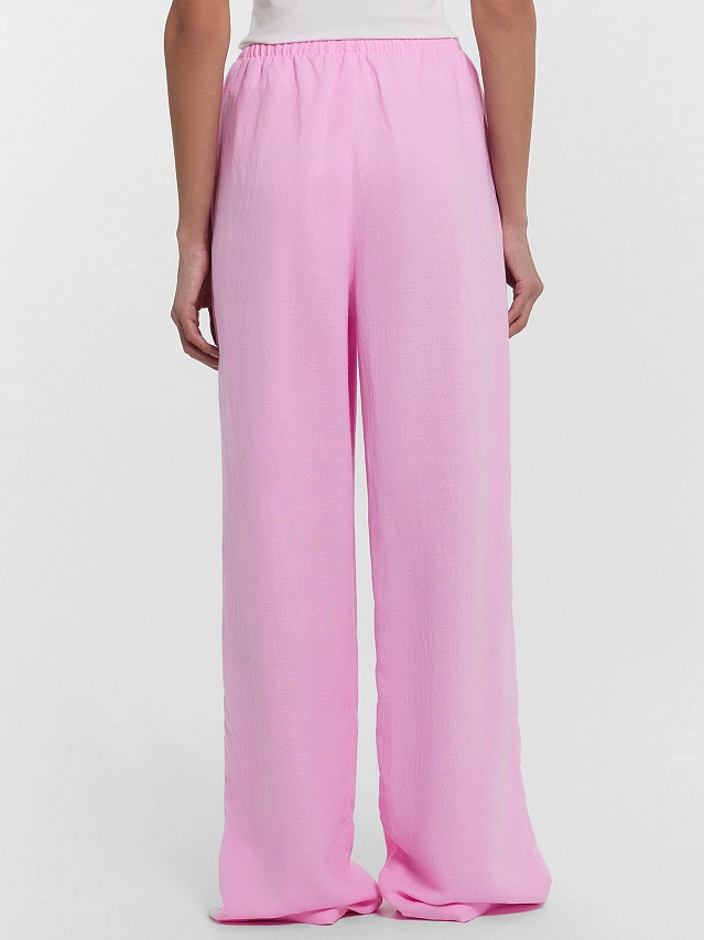 Брюки женские розовые - 4