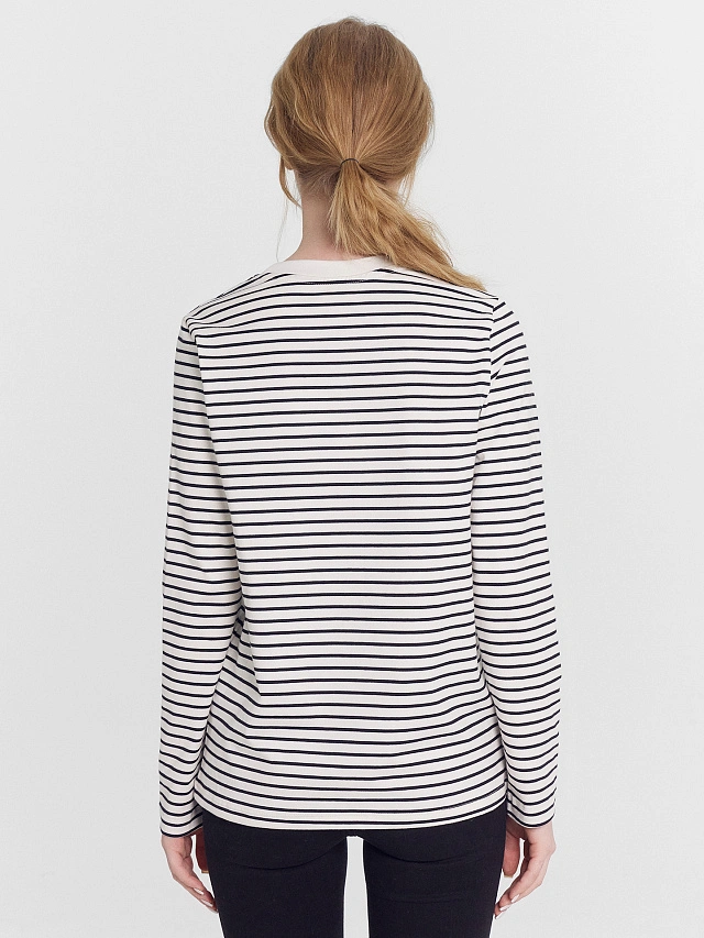 Джемпер женский в полоску - 3