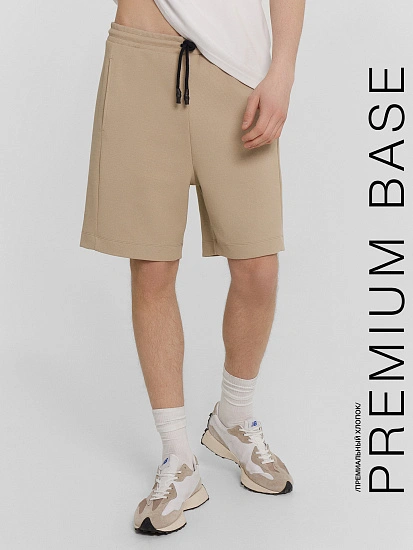картинка Шорты мужские бежевые  от магазина мужской одежды Mark Formelle