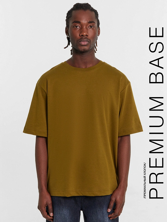 

Футболка мужская хаки, Пихта, 24-4476Ц-2