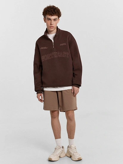 картинка Шорты мужские коричневые  от магазина мужской одежды Mark Formelle