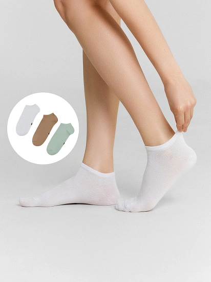 картинка НОСКИ ЖЕНСКИЕ (3 пары) от магазина стильной одежды Mark Formelle