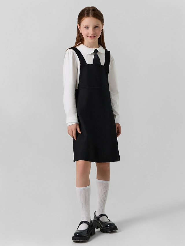 Поло для девочек белое - 10