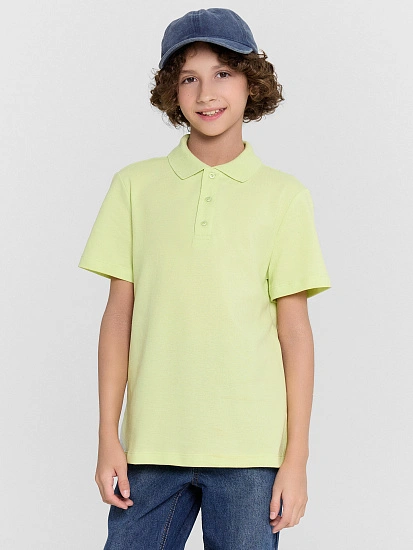 картинка Поло для мальчиков желтое  от магазина одежды для мальчиков от бренда Mark Formelle