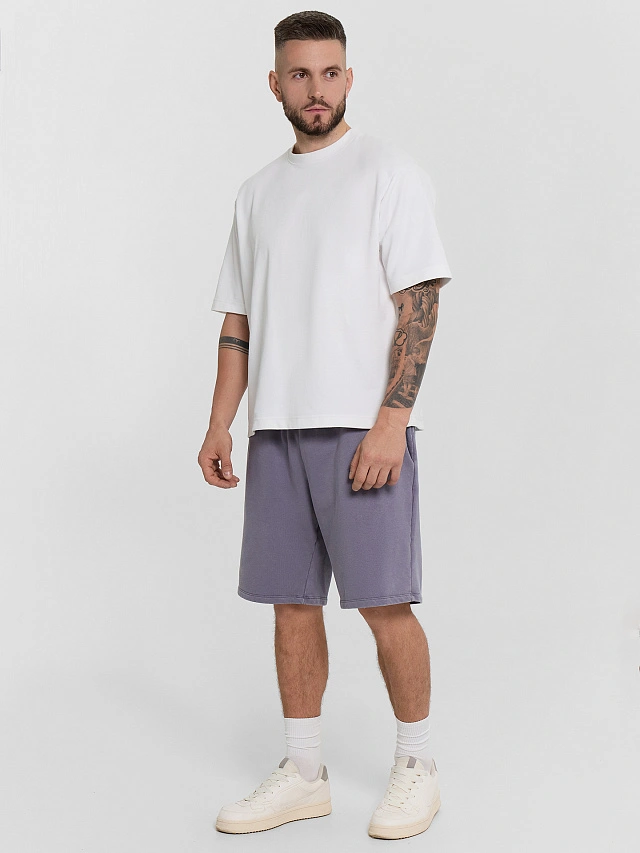

Шорты мужские серые, Acid wash серый, 25-ОБР5248Ц-7(3)