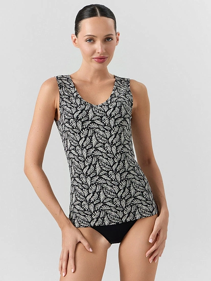 картинка Майка женская бельевая с принтом  от магазина стильной одежды Mark Formelle