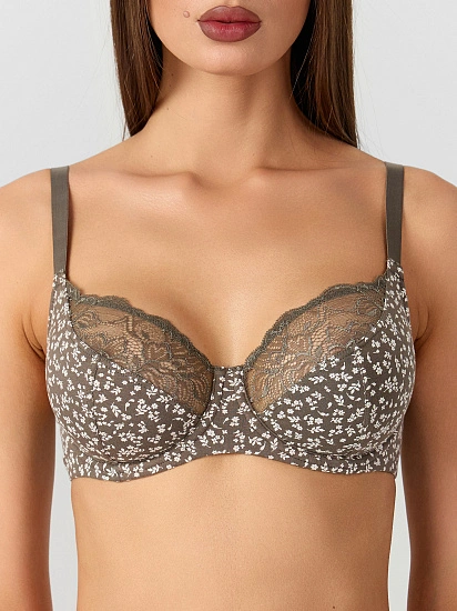 картинка Бюстгальтер женский хаки от магазина стильной одежды Mark Formelle