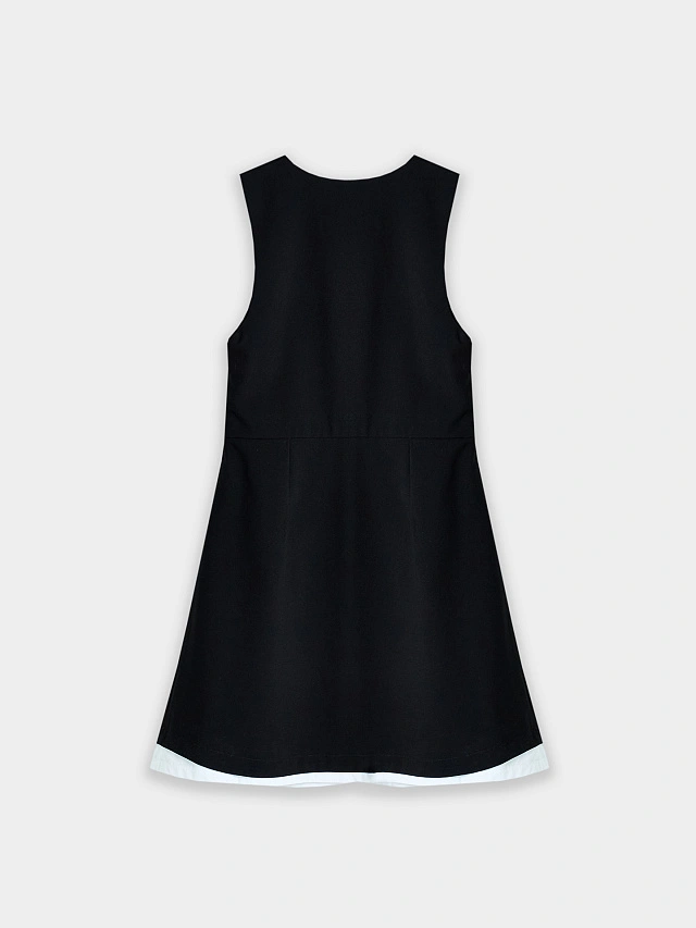 Сарафан для девочек черный - 10