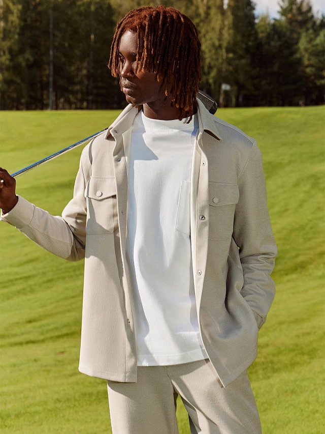 

Рубашка мужская серая, Двухцветный св.серый, 24-3795Ц-2