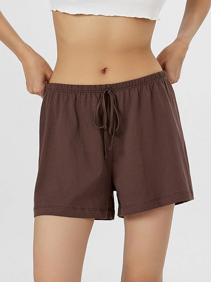 картинка Шорты женские коричневые  от магазина стильной одежды Mark Formelle