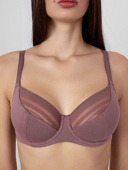 картинка Бюстгальтер женский коричневый от магазина стильной одежды Mark Formelle