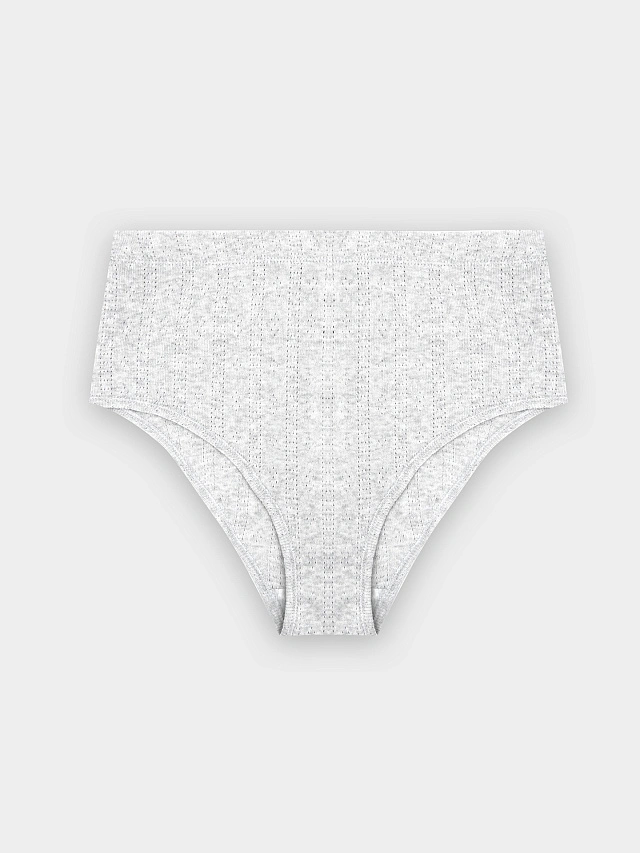 Трусы макси женские серые - 3