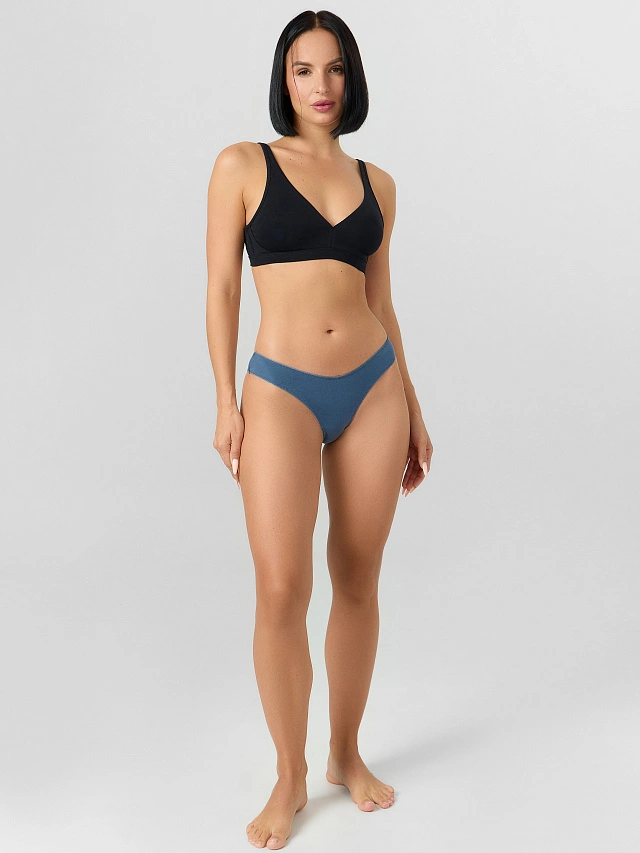 Трусы бразилиана женские в наборе, 3 шт - 10