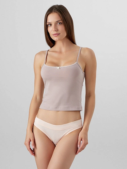 картинка Топ женский бежевый от магазина стильной одежды Mark Formelle