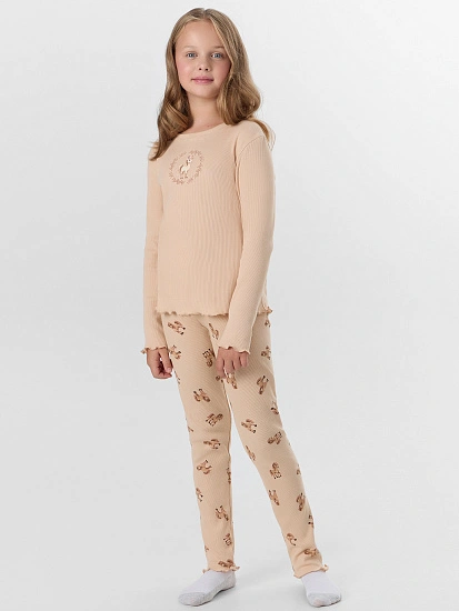 картинка КОМПЛЕКТ ДЛЯ ДЕВОЧЕК (ДЖЕМПЕР, БРЮКИ) от известного бренда одежды для девочек Mark Formelle