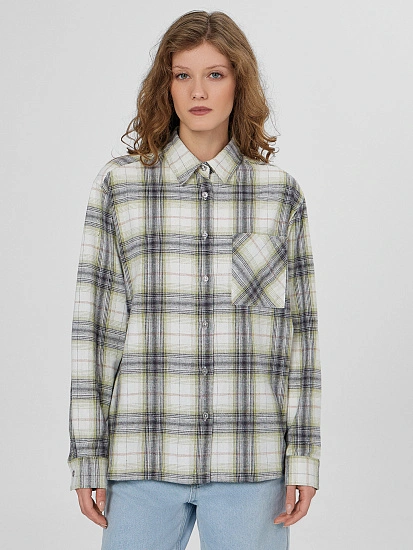 картинка Рубашка женская в клетку от магазина стильной одежды Mark Formelle