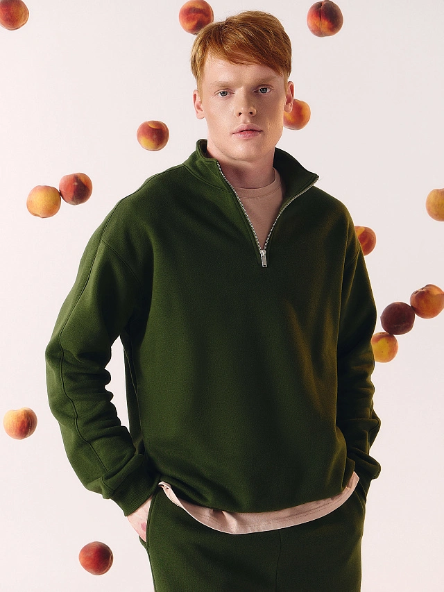 Комплект мужской зеленый - 12