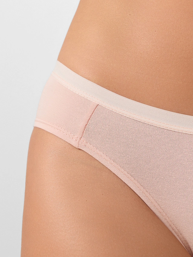 Трусы бразилиана женские белые в наборе, 5 шт - 6