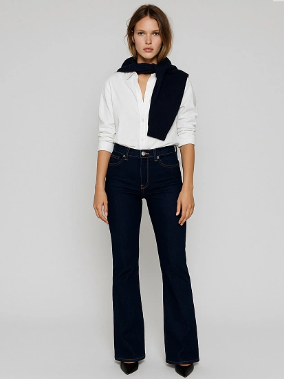 картинка БРЮКИ ЖЕНСКИЕ ДЖИНСОВЫЕ (осенне-зимний ассортимент) от магазина стильной одежды Mark Formelle