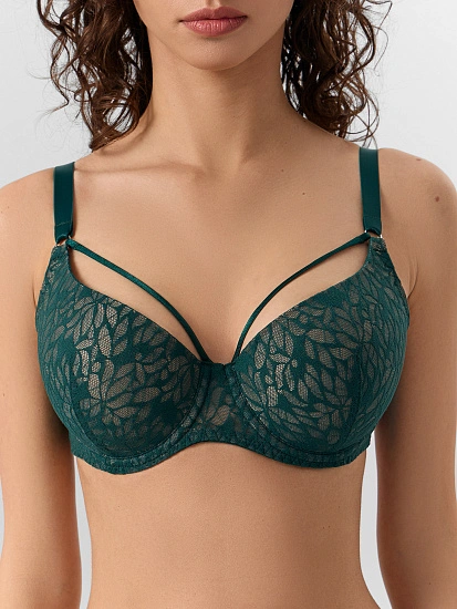 картинка Бюстгальтер макси женский с кружевом от магазина стильной одежды Mark Formelle