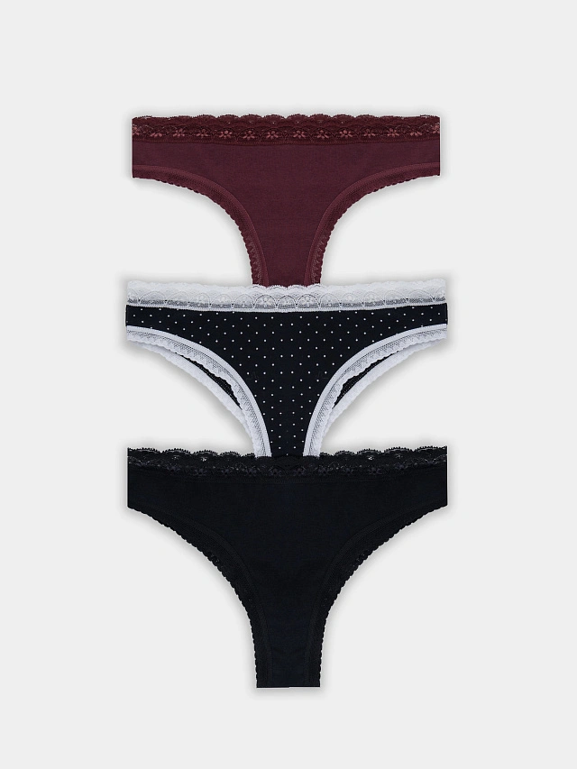 ТРУСЫ ЖЕНСКИЕ (3ШТ.) - 9
