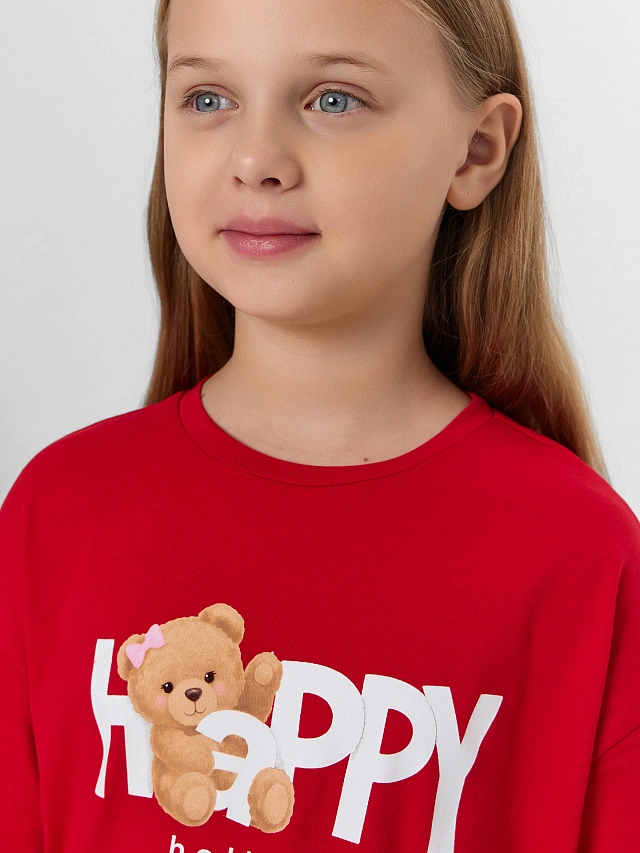 КОМПЛЕКТ ДЛЯ ДЕВОЧЕК (ДЖЕМПЕР, БРЮКИ) - 4