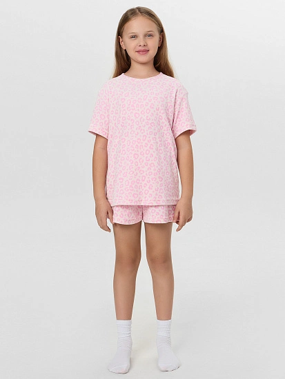 картинка КОМПЛЕКТ ДЛЯ ДЕВОЧЕК (ДЖЕМПЕР, ШОРТЫ) от известного бренда одежды для девочек Mark Formelle