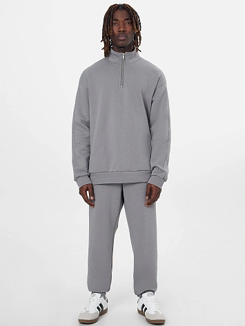 Комплект теплый мужской серый