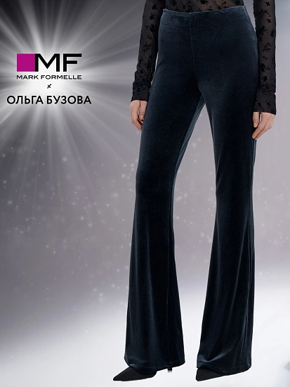 картинка Брюки велюровые женские Mark Formelle x Ольга Бузова от магазина стильной одежды Mark Formelle