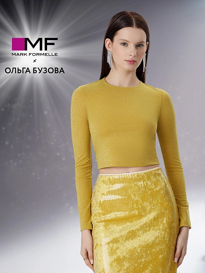 картинка Укороченный джемпер женский Mark Formelle x Ольга Бузова от магазина стильной одежды Mark Formelle