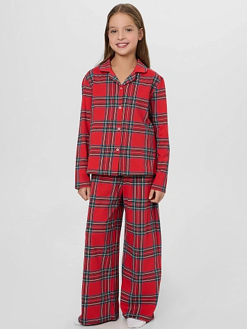 Комплект для девочек (рубашка, брюки)