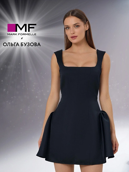 картинка Платье Mark Formelle x Ольга Бузова женское черное от магазина стильной одежды Mark Formelle