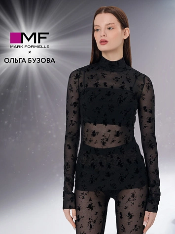 Джемпер женский Mark Formelle x Ольга Бузова черный