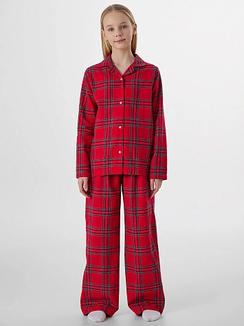 Комплект для девочек (рубашка, брюки)