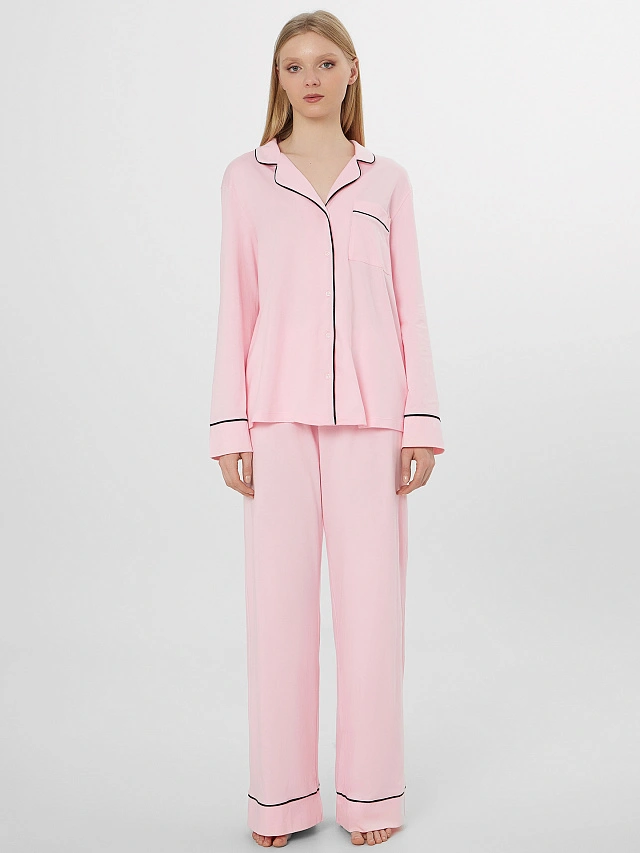 

Комплект домашний женский розовый, Розовая сказка, 25-41937Ц-0