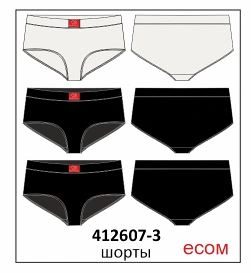 

Трусы женские (3шт.), Молочный1, 25-50-36193Ц-5