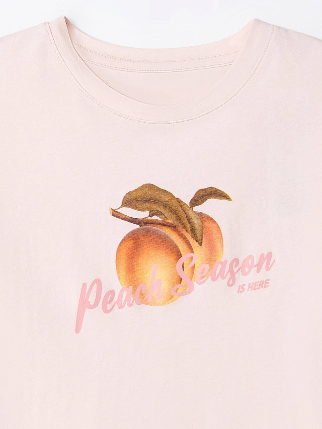 Комплект домашний женский розовый из хлопка - 5