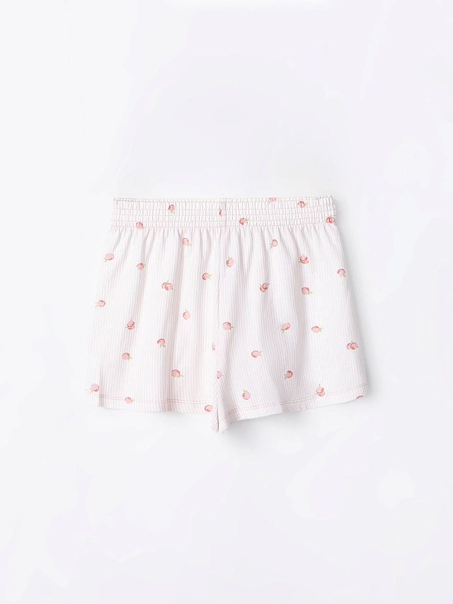 Комплект домашний женский розовый из хлопка - 7