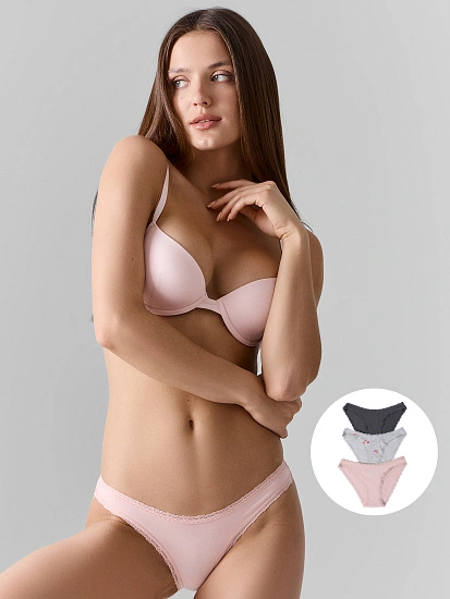 картинка ТРУСЫ ЖЕНСКИЕ (3ШТ.) от магазина стильной одежды Mark Formelle