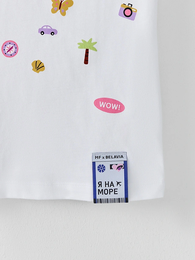 ФУТБОЛКА ДЛЯ ДЕВОЧЕК - 7