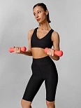 Комплект спортивный женский черный облегающий