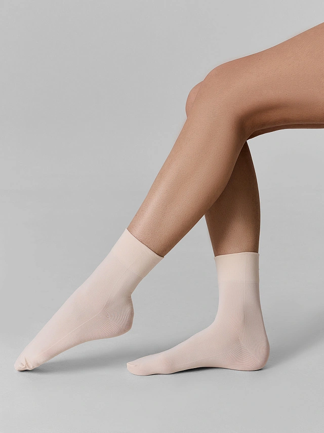 

Носки женские, Молочный, 25275PA-1