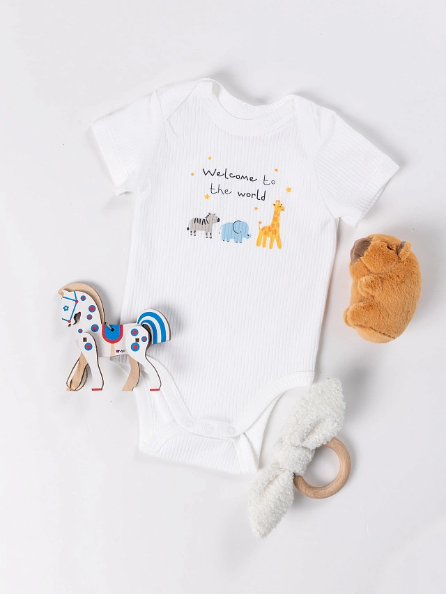 Комплект детский белый из 100% хлопка