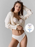 Трусы бразилиана женские в наборе, 3 шт