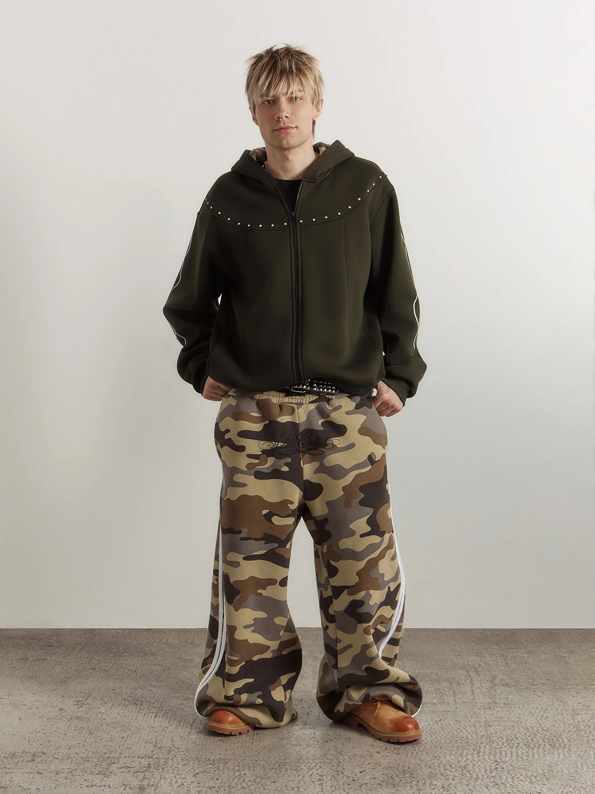 Брюки MF x nkeeei мужские камуфляжные