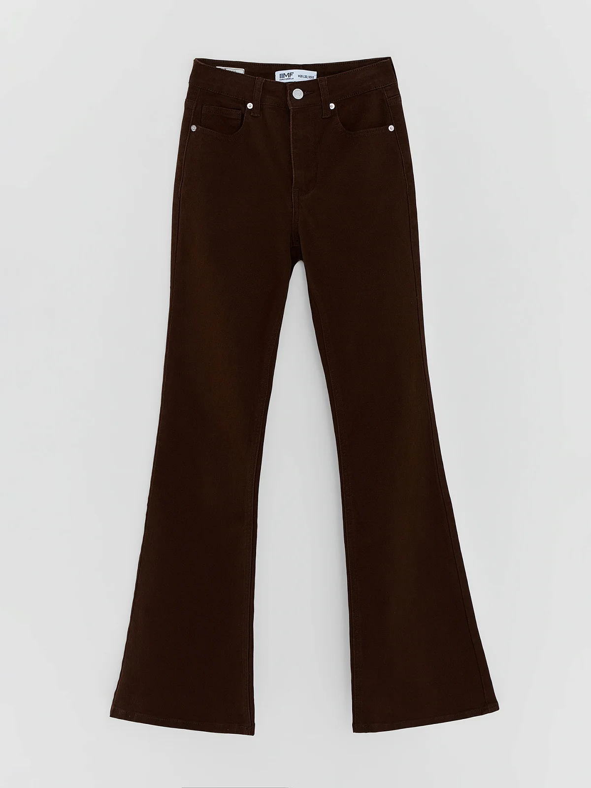 Джинсы Flare fit женские коричневые