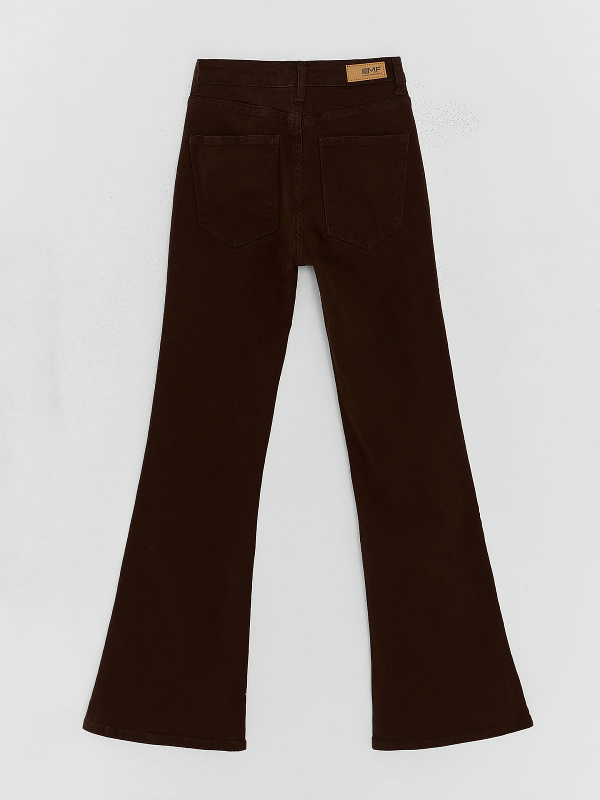 Джинсы Flare fit женские коричневые